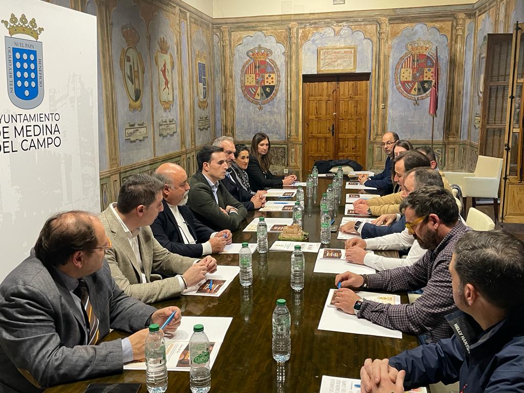 Reunión pueblos productores de patata en Medina del Campo