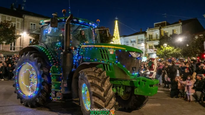 Xinzo de Limia celebra la Navidad sobre ruedas… y con raíces en el campo