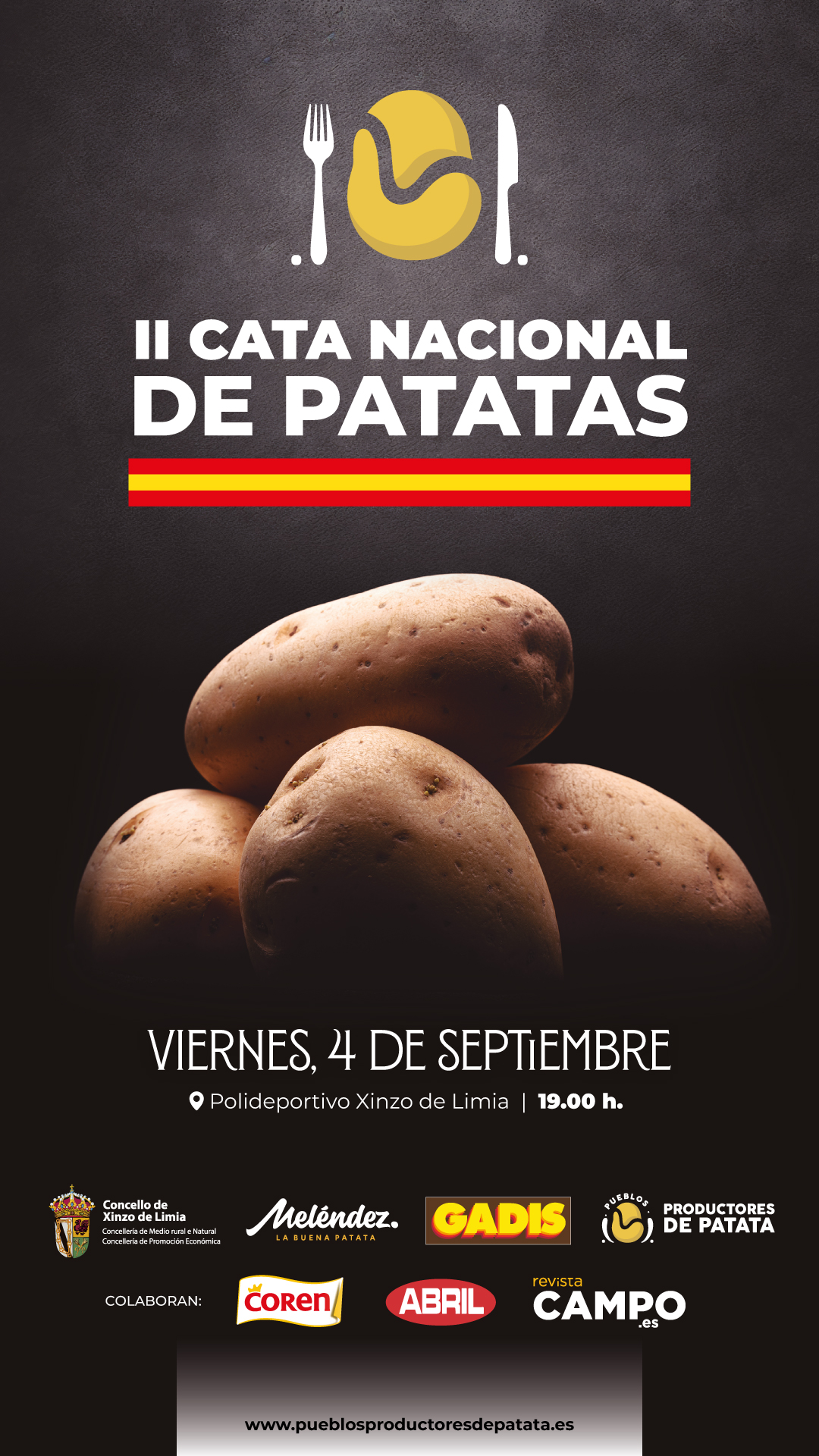 II CATA NACIONAL DE PATATAS de Pueblos Productores de Patata