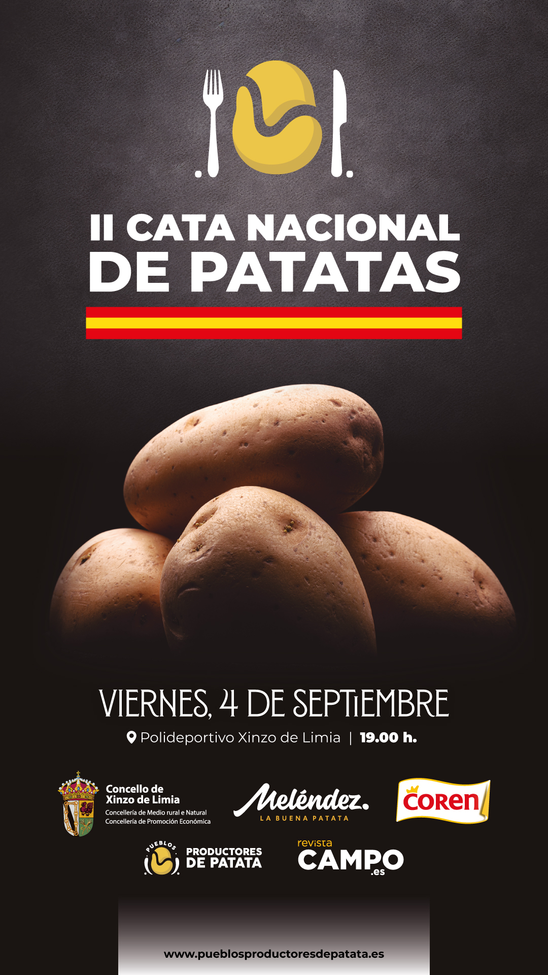 II CATA NACIONAL DE PATATAS de Pueblos Productores de Patata