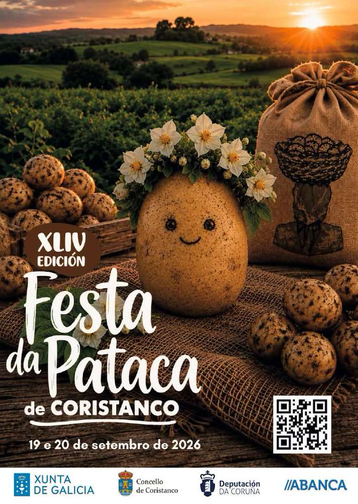 Cartel Fiesta Pataca Coristanco